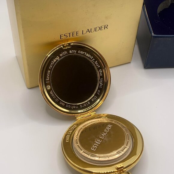 Estee Lauder Limited Edition Swan Dreams Powder Compact by Monica Rich Kosann - Picture 6 of 10